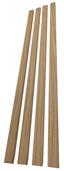 Bracewood Bars German Spruce, thermo-treated, 1 set = 4 pcs. 600x8x20mm